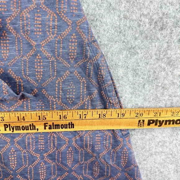 Toad & Co Cue Wrap Cafe Dress Womens S Geometric Organic Blend Travel Stretch* - Picture 12 of 16